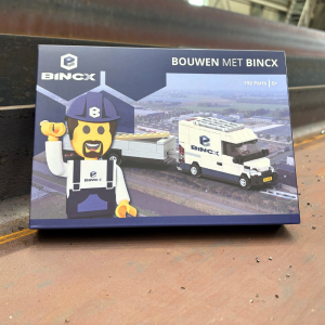 Bincx Bouwset Busje – LEGO-achtige bouwset voor verzamelaars en bouwliefhebbers