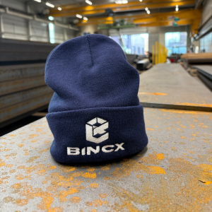 Stijlvolle Bincx muts geschikt voor dagelijks gebruik en buitenactiviteiten, comfortabel en modieus.