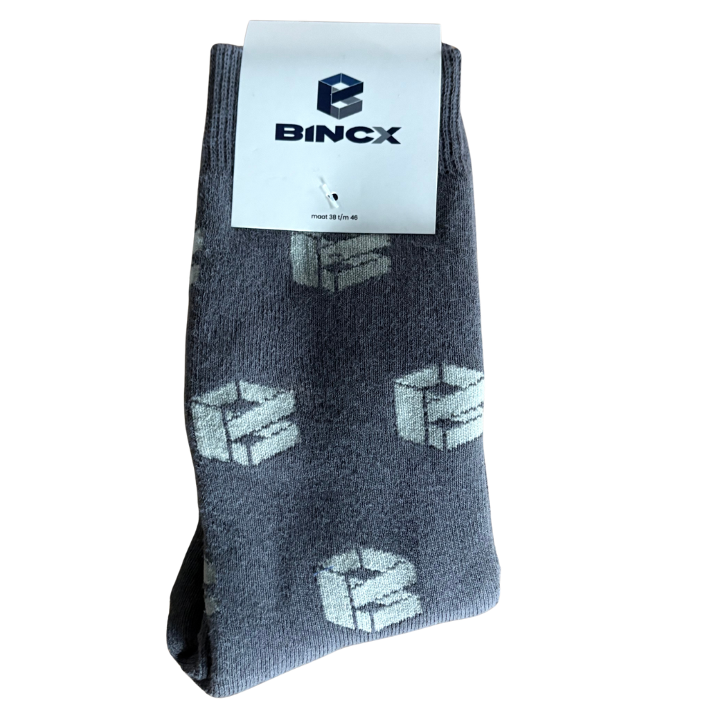 Bincx Sokken Grijs - Afbeelding 2