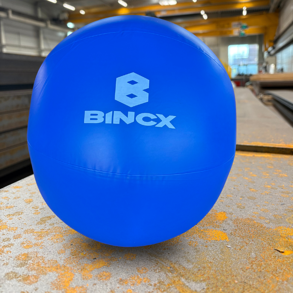 Bincx Strandbal, lichtgewicht, blauwe strandbal voor spel en plezier